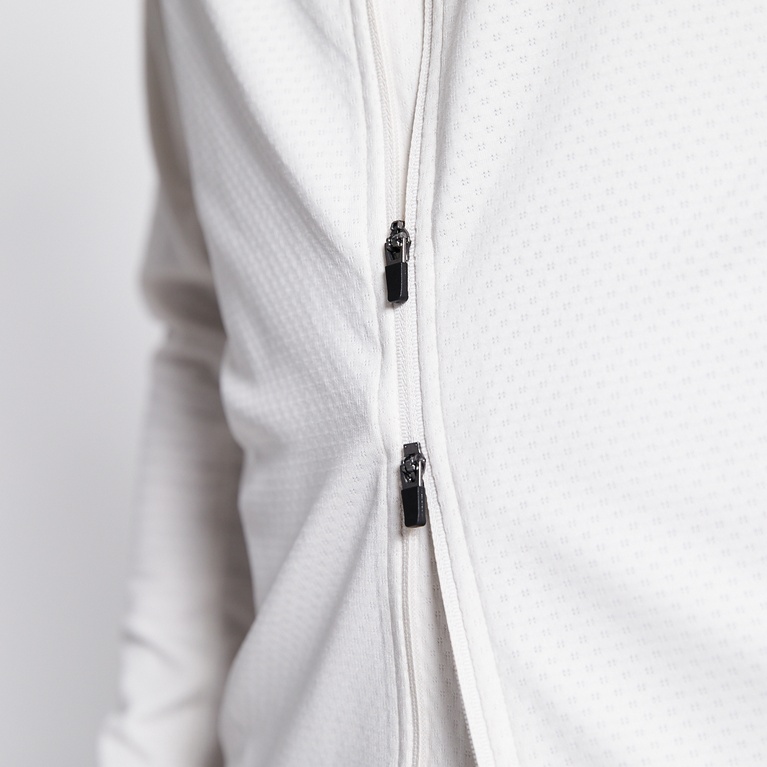 Functional sweater "MS Warm-up Jacket" White